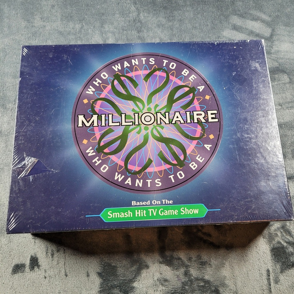 Pressman Who Wants To Be‎ A Millionaire Board Game 2000 ABC TV Show Trivia New